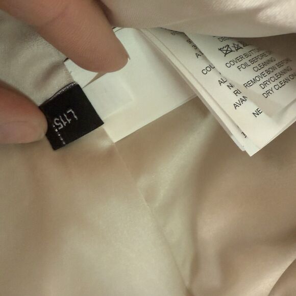 Kate Spade Cherie Pink Tweed Bow Coat Size 2 - New With Tags - Picture 10 of 16